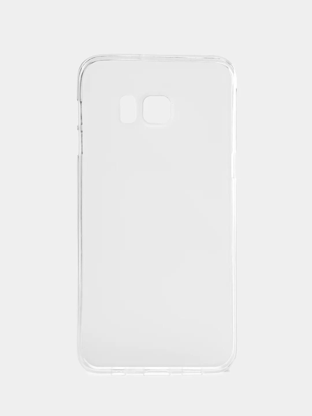 Прозрачный силиконовый чехол для Samsung Galaxy S6 Edge Plus прозрачный матовый бампер