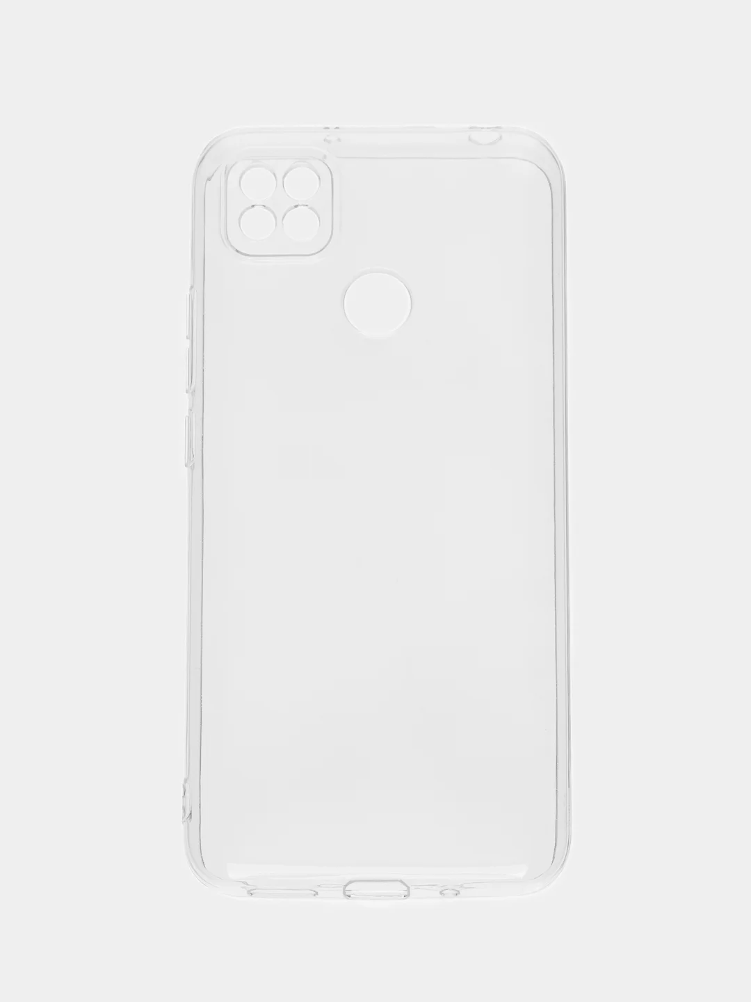 Прозрачный чехол Xiaomi Redmi 9C / Сяоми Редми 9С прозрачный, силиконовый, с защитой камеры