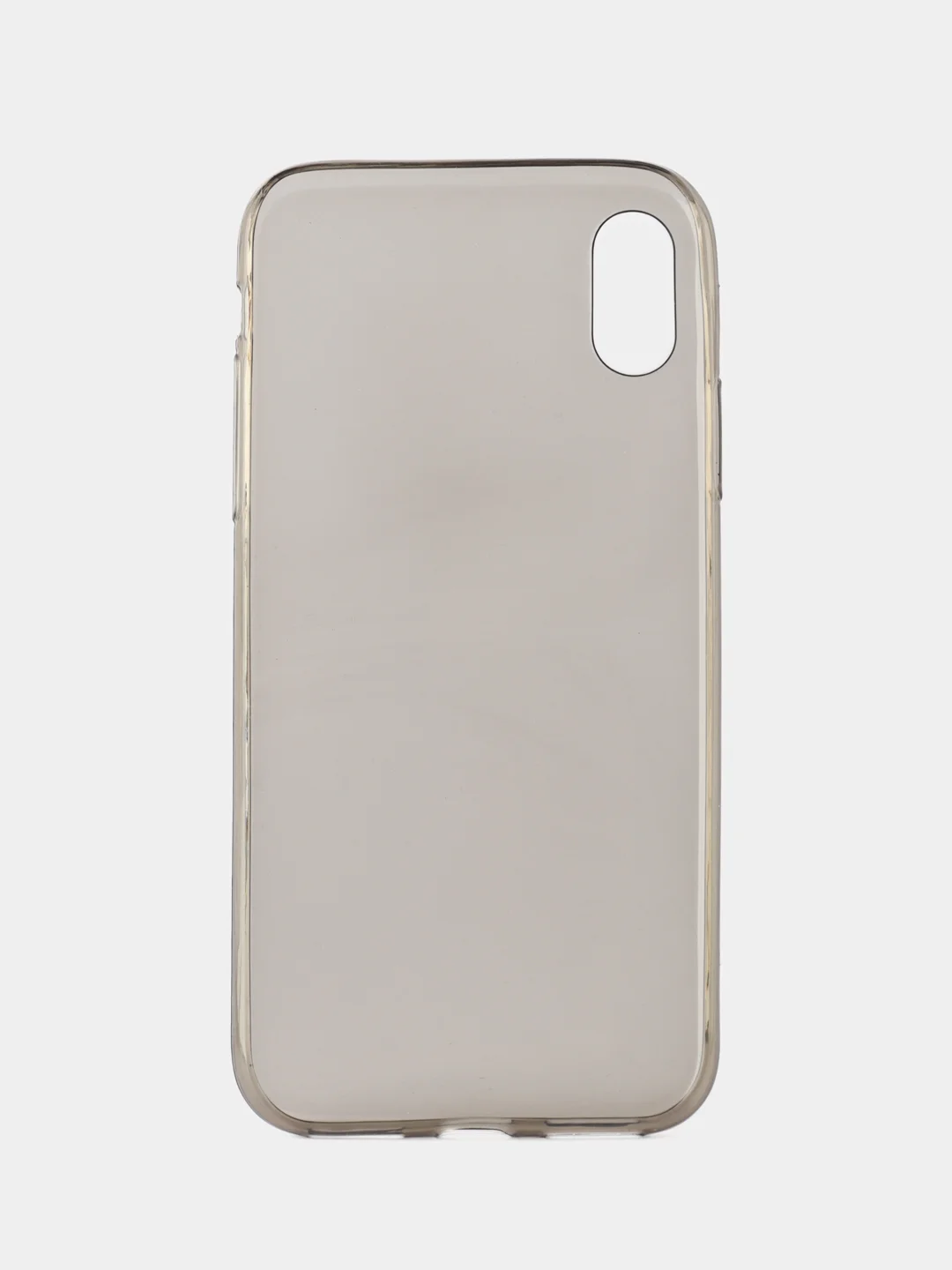 Ультратонкий силиконовый чехол затемненный iPhone x/ xs