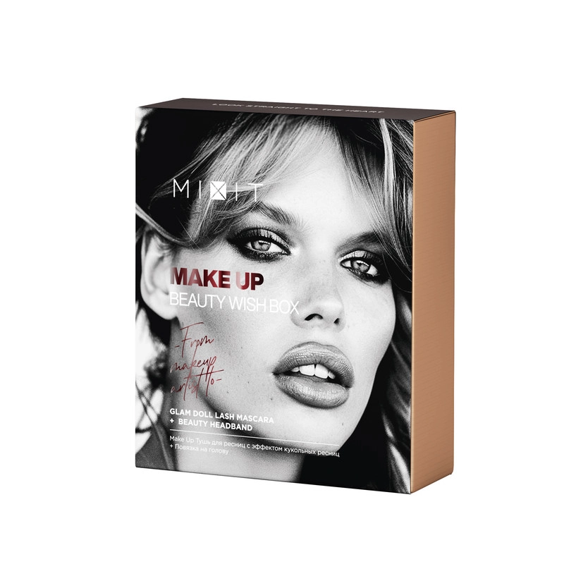 Подарочный набор MIXIT Make Up Beauty Wish Box (тушь для ресниц + повязка)