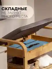 Светло-синий 1-2шт коробка-кофр КАРТОФАН складная тканевая для хранения вещей ящик-органайзер контейнер