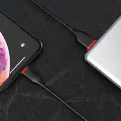 Кабель USB на Micro-USB "GFPower 17M", 1 метр, 2.4A, ПВХ, Android