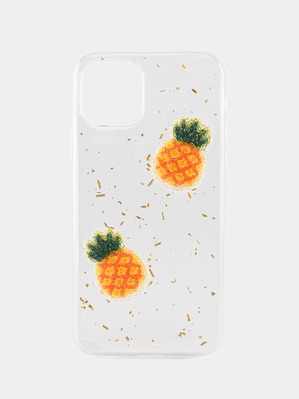 Силиконовый чехол для iPhone 11 pro "Ананас"
