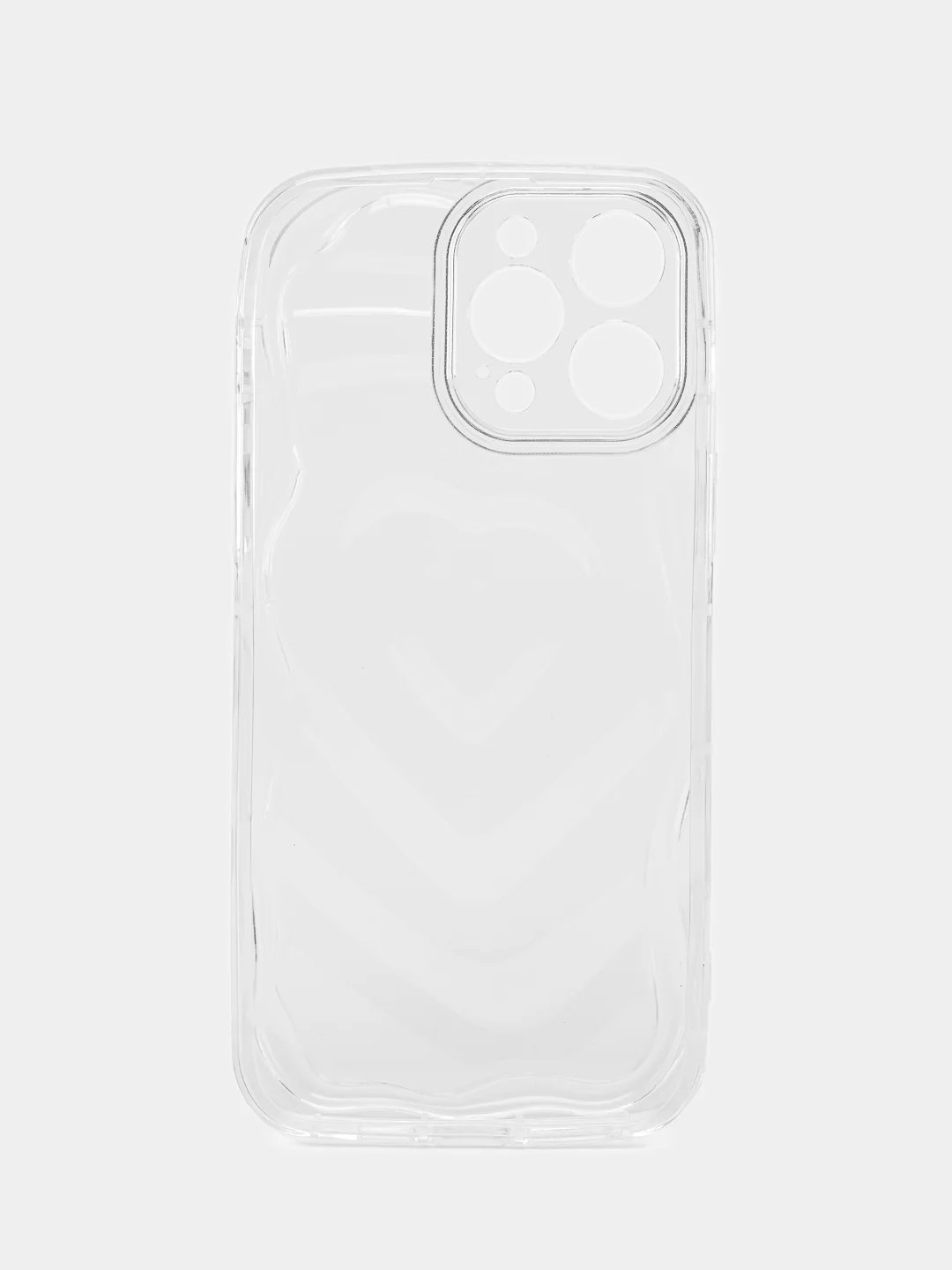 Белый чехлы для iPhone 11 / XR / 12 / 13 / 14 / 15 / Pro / Max прозрачный противоударный