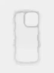 Белый чехол для iPhone 11/XR/12/13/14/15/16/Pro/Max (Айфон 11/12/14/15/16/Про/Макс) силиконовый