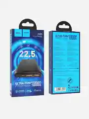 Черный повербанк Hoco J101/J101A 10000/20000 mAh с быстрой зарядкой 22.5W