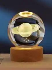 Хрустальный шар-ночник 3D, настольный стеклянный светильник