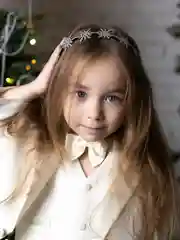 Ободок снежинка