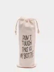 Тёмно-розовый спортивная бутылка для воды и коктейлей My Bottle с крышкой, в чехле