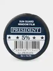 Пленка тонировочная "PRESIDENT" в тубе 05% (0,75м х 3м)