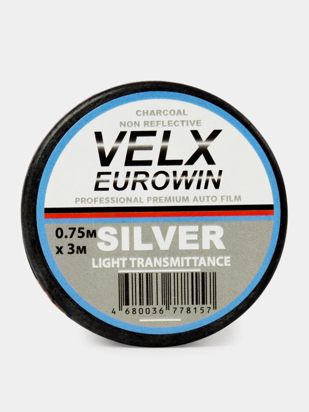 Пленка тонировочная оконная "VELX EUROWIN" "Silver" зеркальная (0.75м х 3м)
