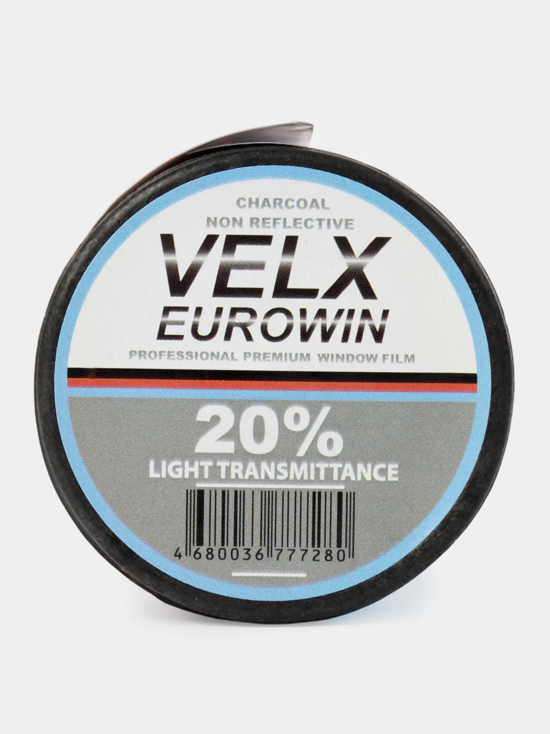 Пленка тонировочная оконная "VELX EUROWIN" 20% Сharcol (0.75м х 3м)