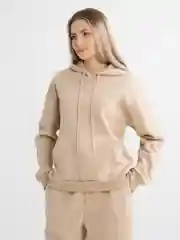Бежевый спортивный костюм на флисе