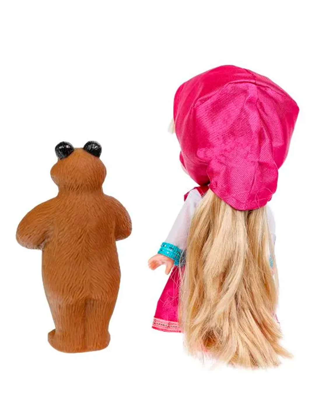 Игрушка Карапуз Кукла Маша и Медведь маша 15см