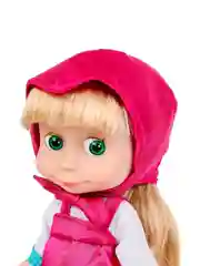 Игрушка Карапуз Кукла Маша и Медведь маша 15см