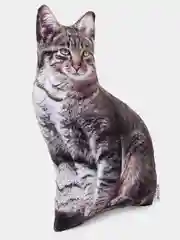 Хром мягкая подушка Кошка/Кот, реалистичная