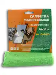 САЛФЕТКА МИКРОФИБРА 30Х30СМ/ЗЕЛЕНАЯ LAVITA