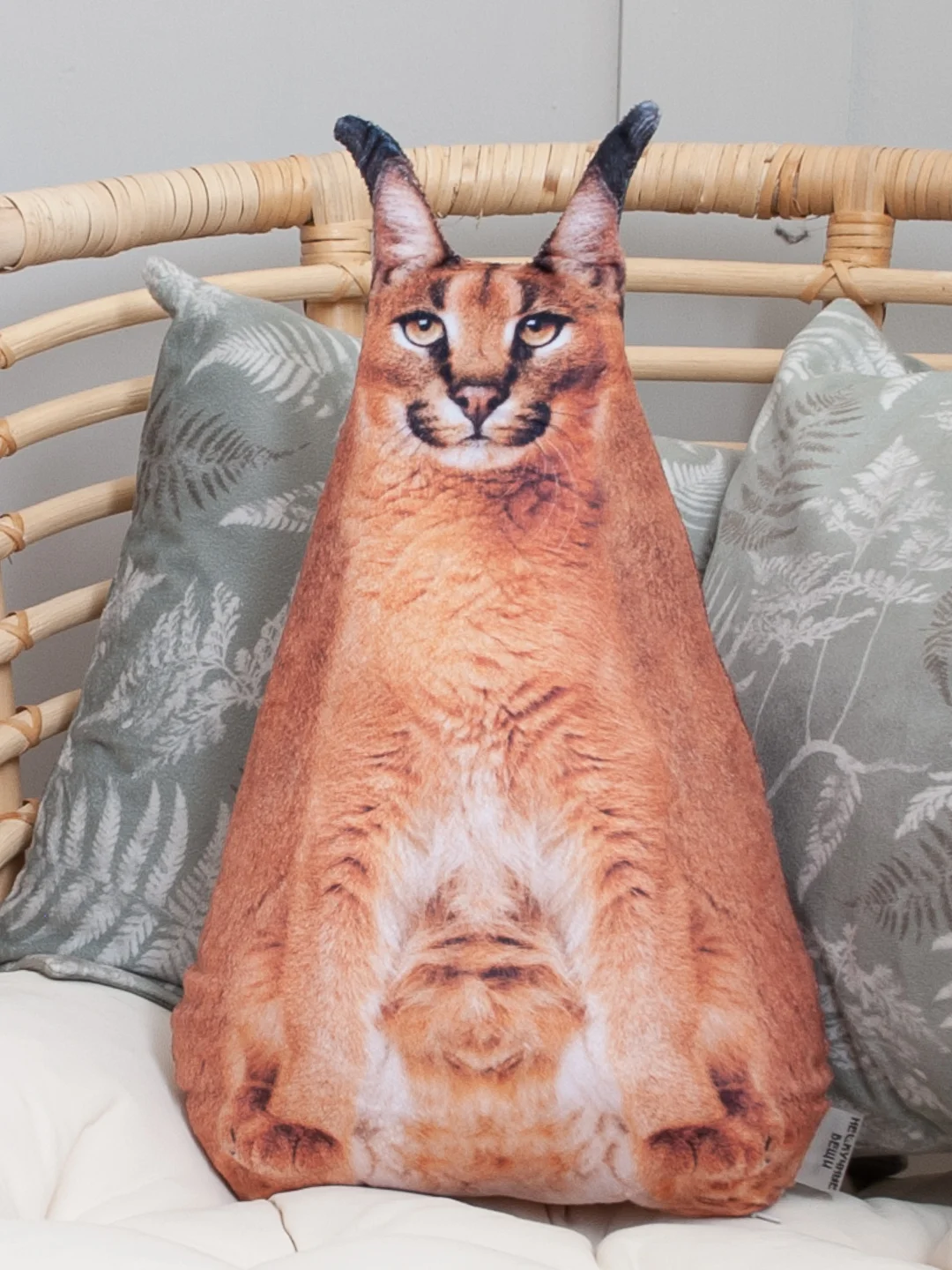 Медный мягкая подушка Кошка/Кот, реалистичная