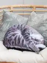 Коричневый мягкая подушка Кошка/Кот, реалистичная