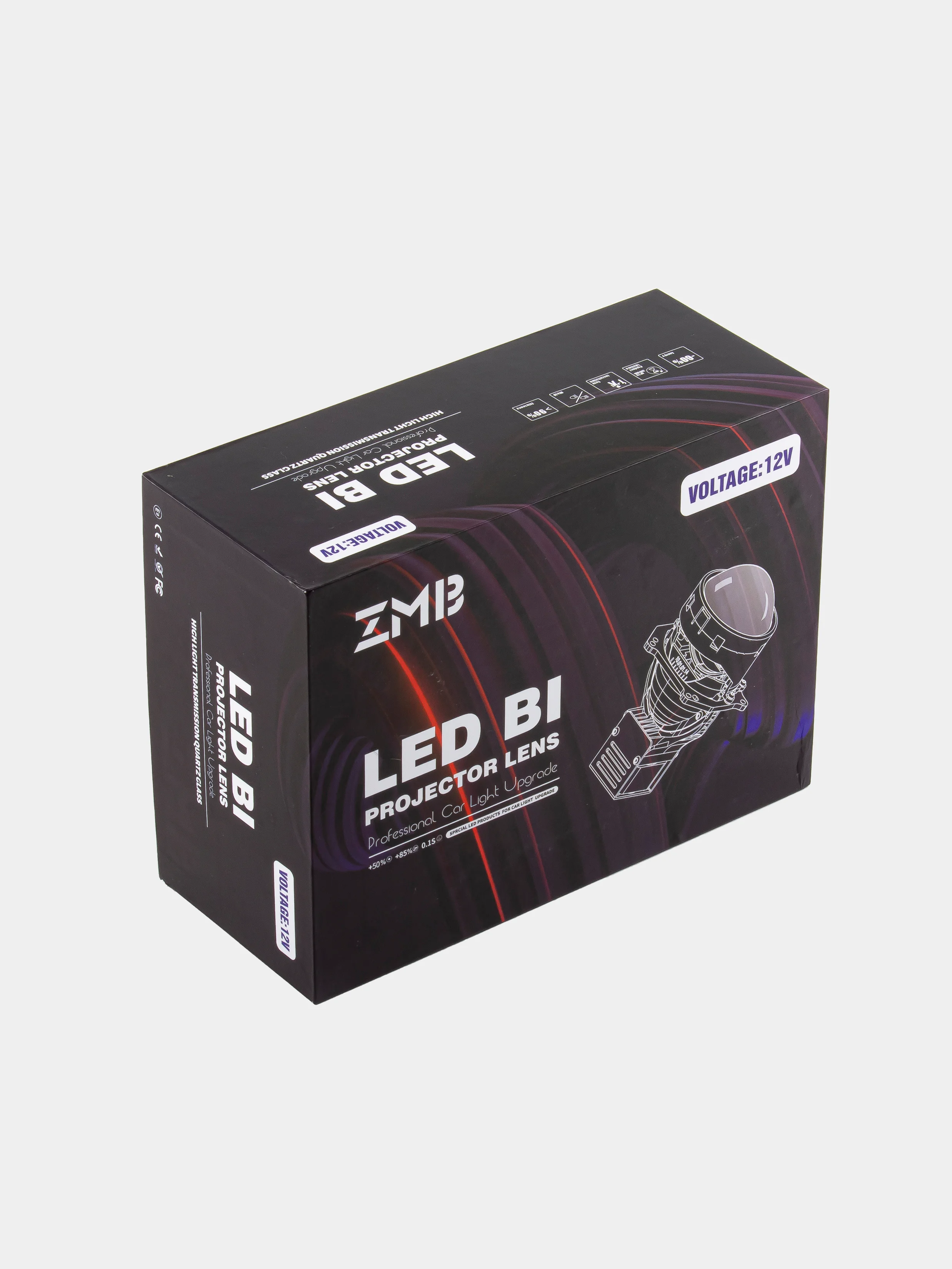 Светодиодные Би Линзы (би лед) в фары K11, Биксенон, Bi-LED 12V