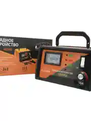 Устройство зарядное_12В-24В, 15А METER, РУЧНАЯ РЕГУЛИРОВКА ТОКА LAVITA
