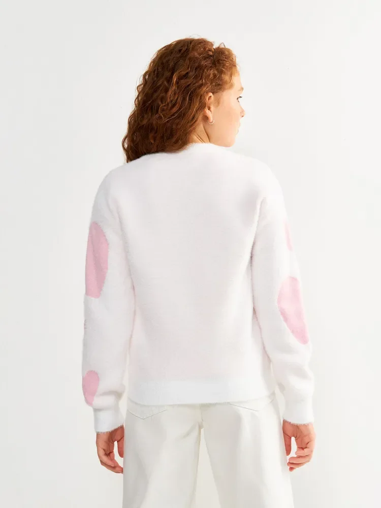 Джемпер для девочек Acoola Pearly, белый