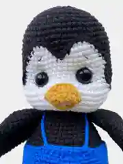 Новогодняя игрушка /вязаная игрушка Пингвинёнок