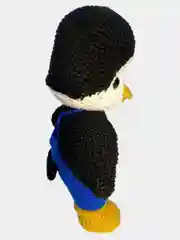 Новогодняя игрушка /вязаная игрушка Пингвинёнок