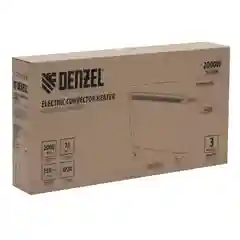 Конвектор электрический XCE-2000 230 В 2000 Вт белый сушилка колеса Х-элем., DENZEL, 98132