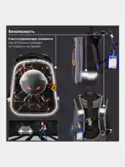 Рюкзак школьный Brauberg Premium, для мальчика, 2 отделения, 227815