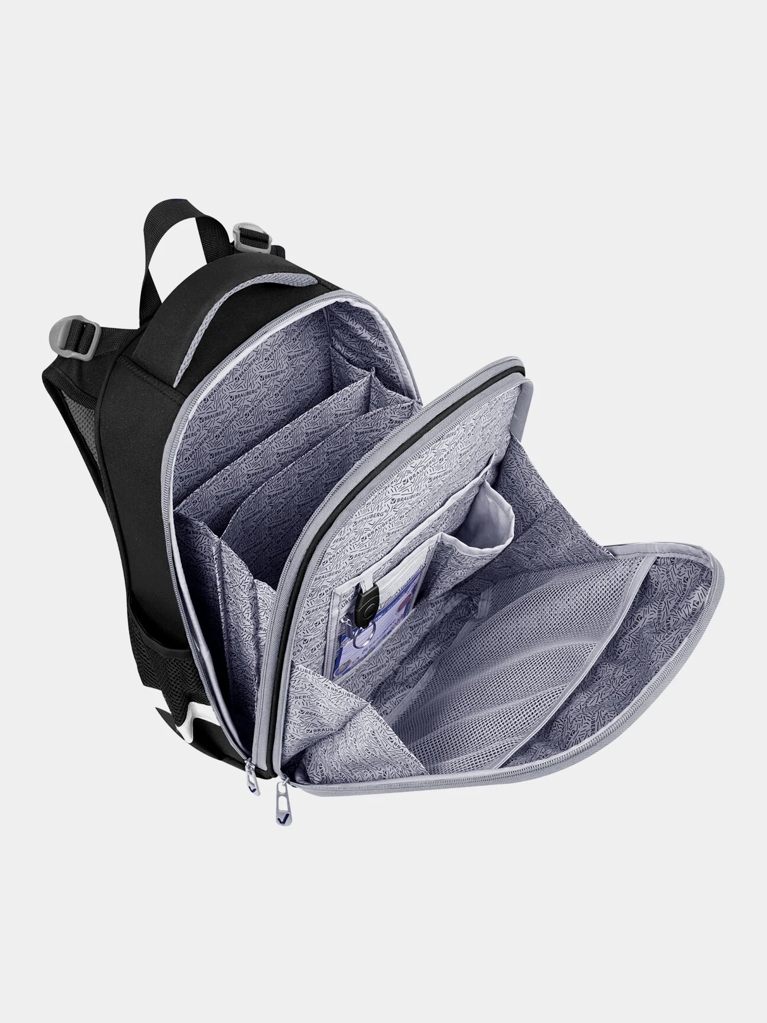 Рюкзак школьный Brauberg Premium, для мальчика, 2 отделения, 227815
