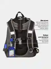 Рюкзак школьный Brauberg Premium, для мальчика, 2 отделения, 227815