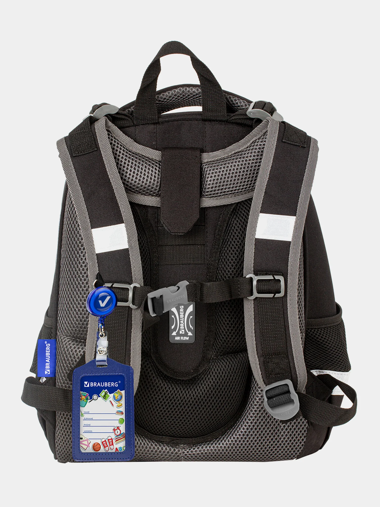Рюкзак школьный Brauberg Premium, для мальчика, 2 отделения, 227815