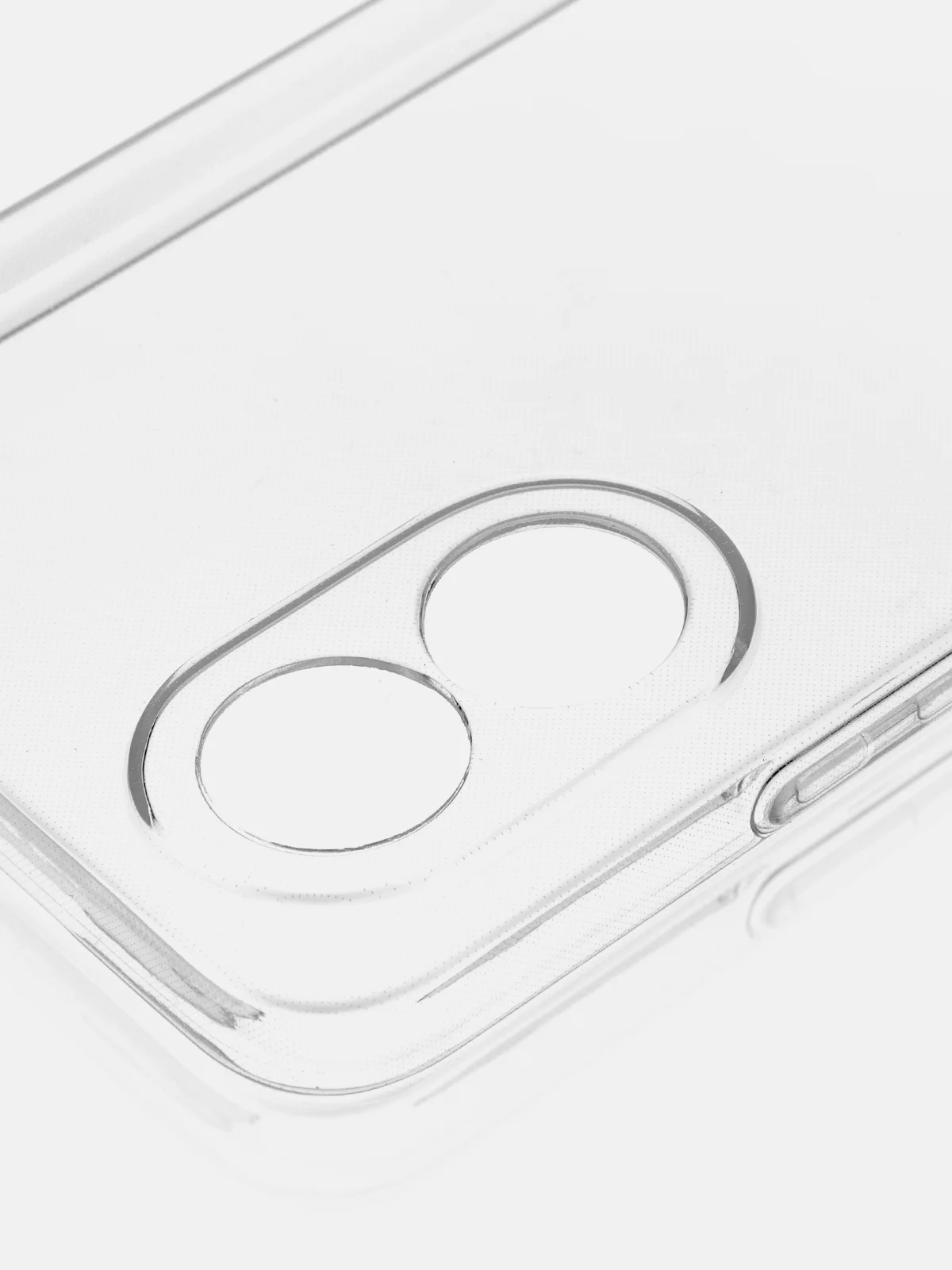 Прозрачный чехол для Oppo A38, Oppo A18, Rosco, тонкий, силиконовый, с бортиком-защитой камер