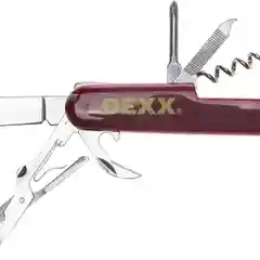 DEXX 10 функций, складной, пластиковая рукоятка, мультитул, многофункциональный нож )