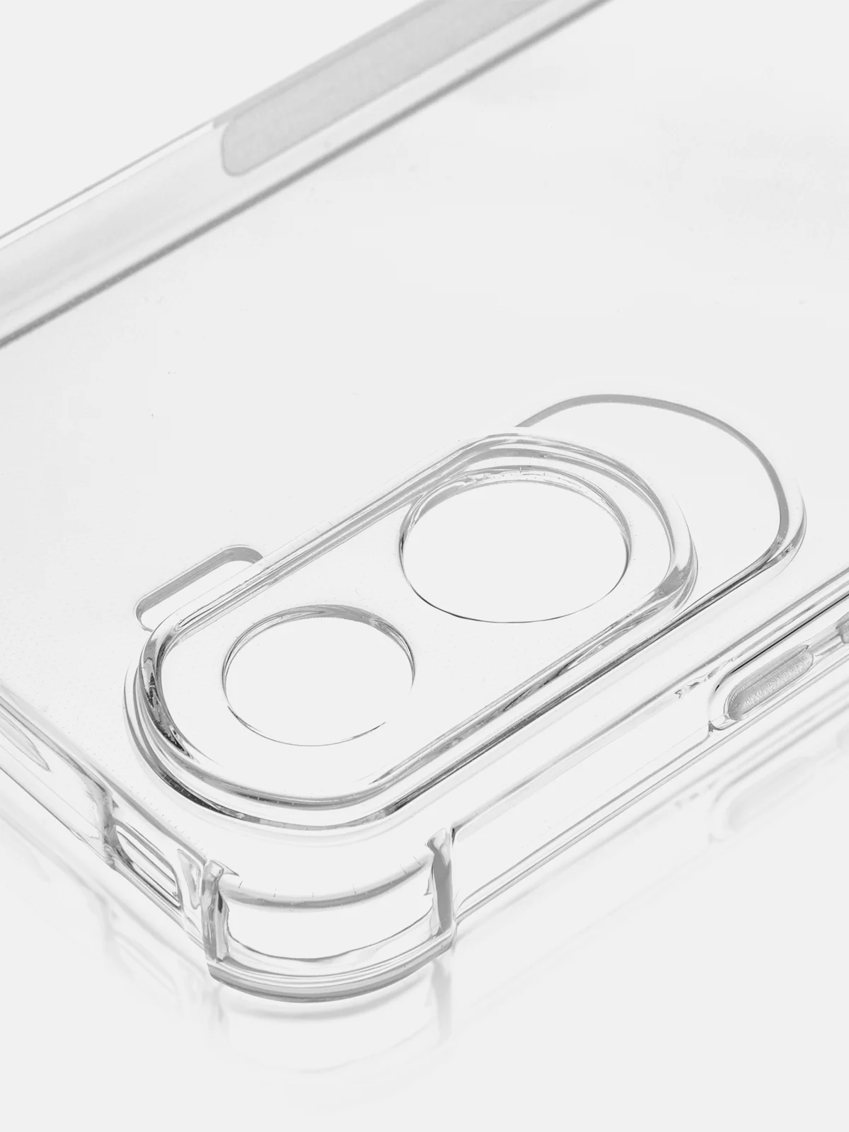 Прозрачный противоударный чехол для Honor 90 Lite и X50i, силиконовый Rosco, с усиленными углами