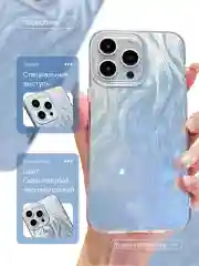 Серый металлик чехлы для iPhone 11 / XR / 12 / 13 / 14 / 15 / Pro / Max (Айфон 11/12/13/Про) силиконовый