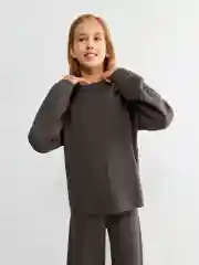 Джемпер детский Acoola Monica, для девочек, кофейный