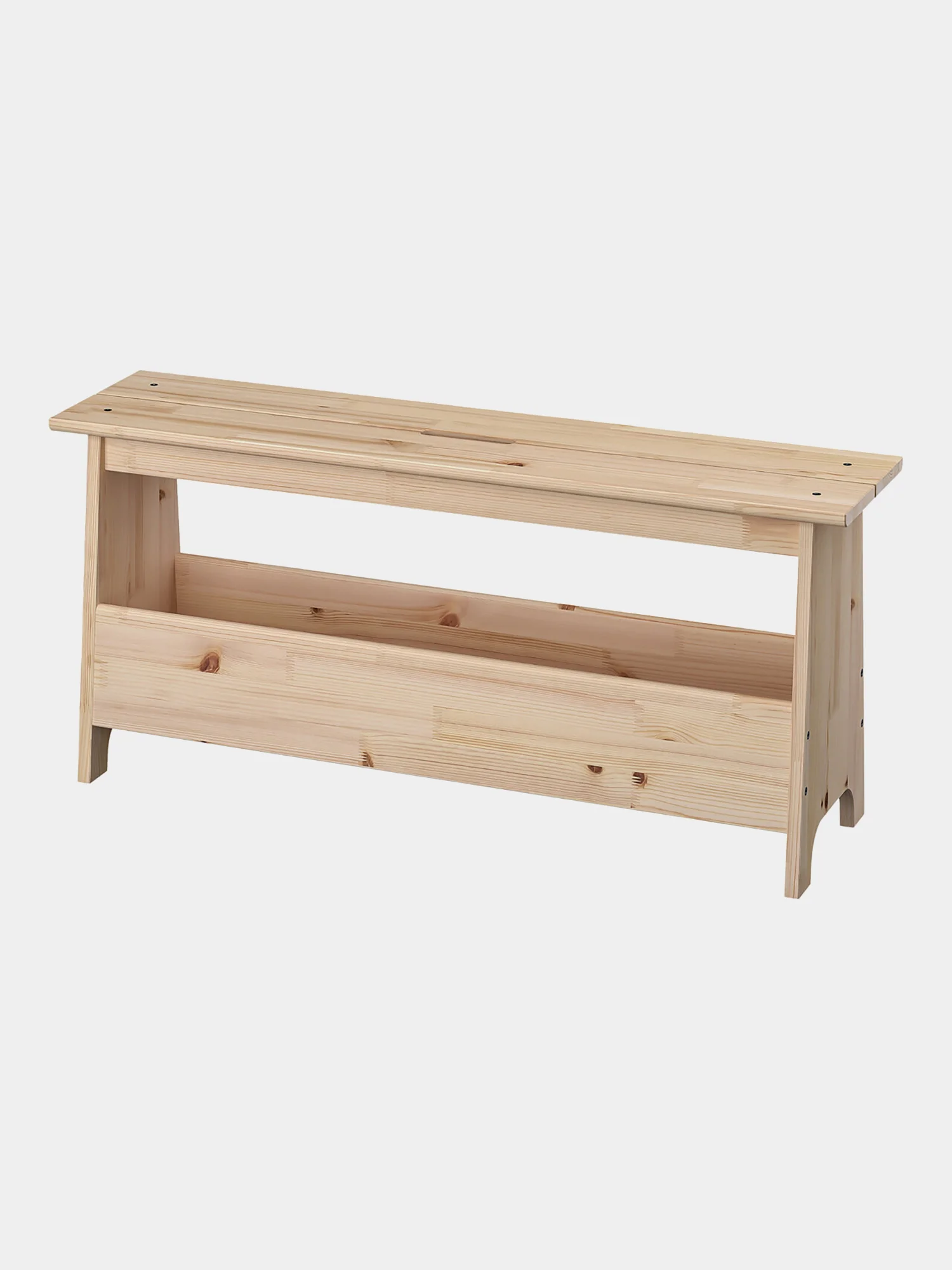 Скамейка-табурет деревянная Brabix Scandi Sc-003 ikea, сосна, 641889