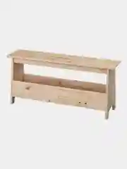 Скамейка-табурет деревянная Brabix Scandi Sc-003 ikea, сосна, 641889
