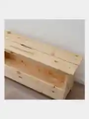 Скамейка-табурет деревянная Brabix Scandi Sc-003 ikea, сосна, 641889