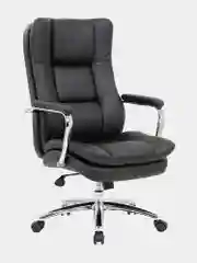 Кресло офисное BRABIX PREMIUM Amadeus EX-507, экокожа, хром, черное, 530879