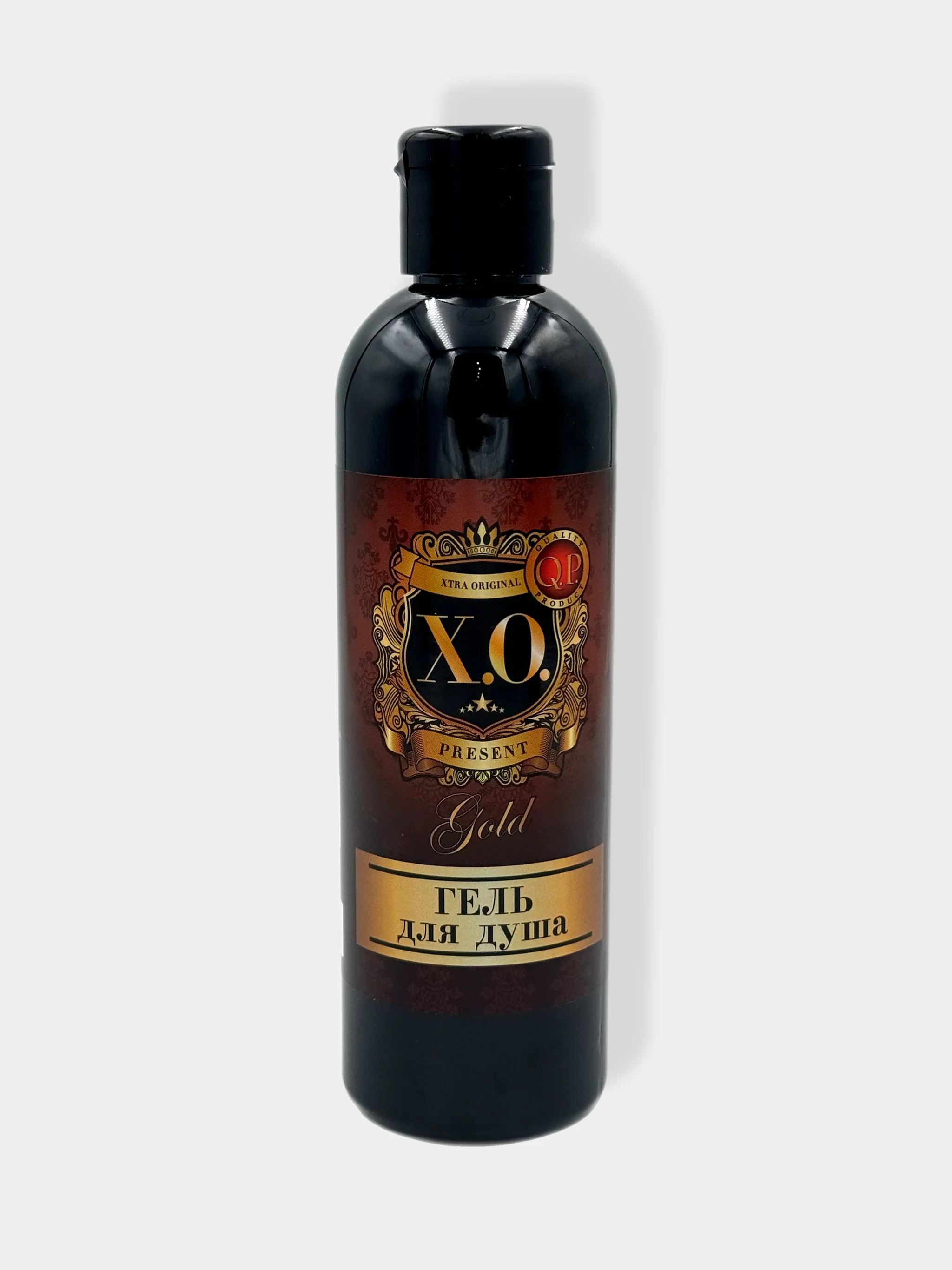 Подарочный набор для мужчин Q.P X.O. Gold/Шампунь для волос/Гель для душа