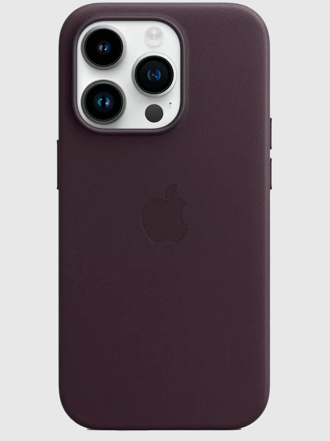Вишнёвый кожаный чехол на Айфон iPhone 12,13,14,15,16,13 Pro Max,14 Pro Max,15 Pro Max,16 Pro Max
