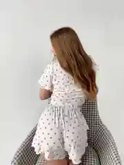 Пижама женская, с шортами, комплект домашний