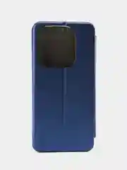 Синий чехол-книжка для Tecno Spark 20C / Техно Спарк 20С