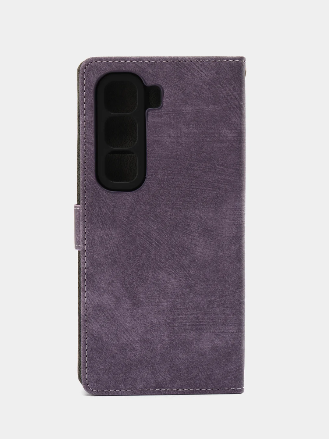 Лавандовый чехол-книжка Infinix Hot 50 4G (Инфиникс Хот 50) с магнитной застежкой противоударный