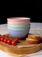 Миски пластиковые многоразовые, 15 см 700 мл