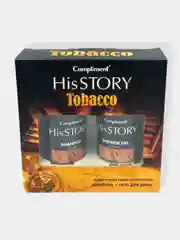 Подарочный набор для мужчин Compliment His Story Tobacco/Шампунь для волос/Гель для душа
