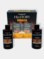 Подарочный набор для мужчин Compliment His Story Tobacco/Шампунь для волос/Гель для душа